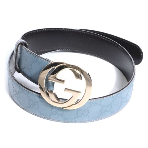 gucci blue belt|belt gg original.